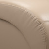 Кресло Монреаль Dollar/Bellagio latte/кожа отстрочка в тон кожи вар2