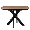 Стол раздвижной LEONEL 110 (145)х80 Орех Черный