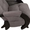 Кресло для кормления Milli Smile с карманами венге/Verona Antazite Grey