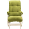 Кресло-качалка гляйдер Комфорт модель 68 Verona Aplle Green/Дуб Шампань